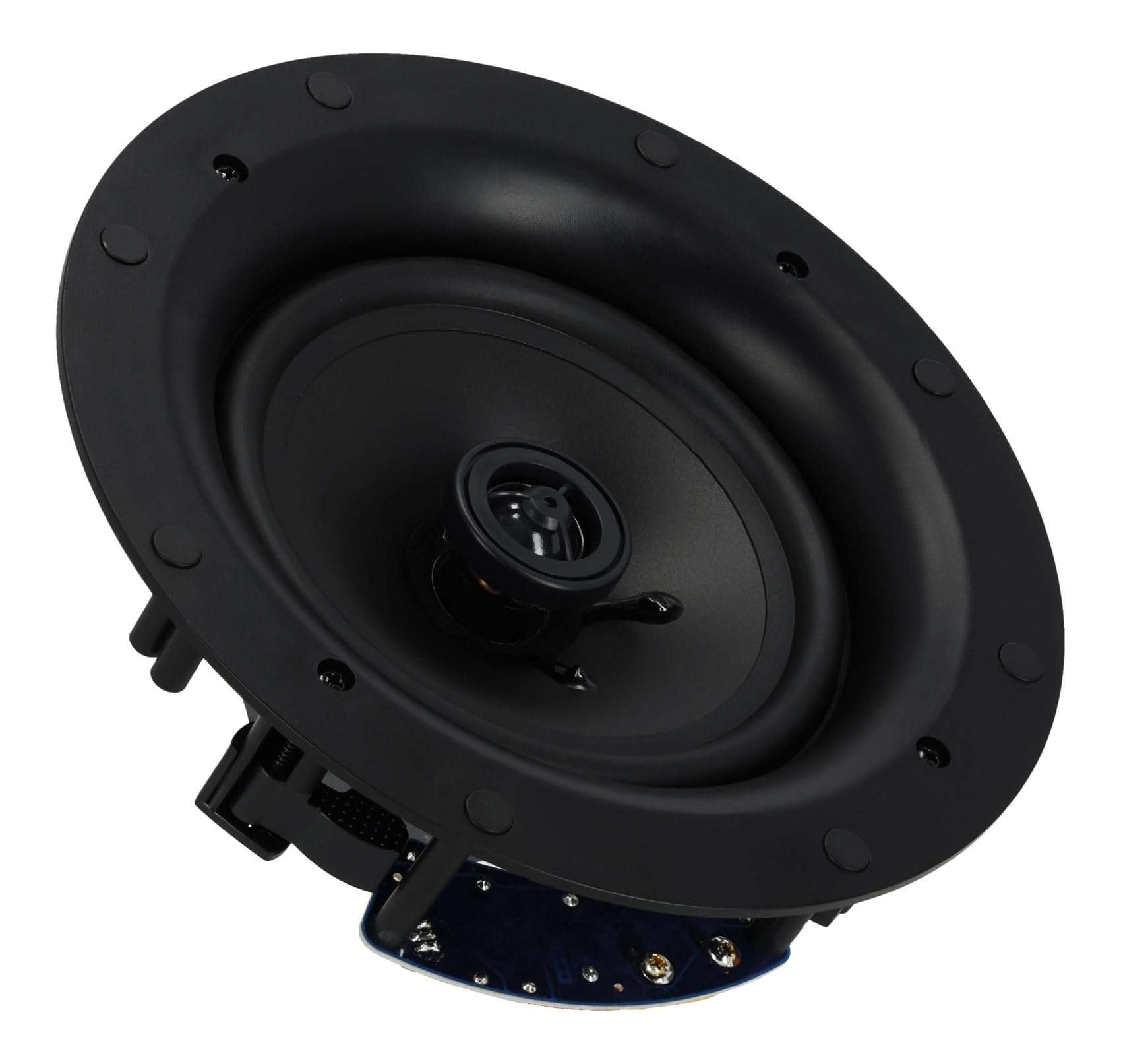 Rockville Pair Elite C64 6.5" 4-Ohm Ceiling Speakers - Swivel Tweeter, 6dB Attenuation, High-Grade Crossover, Magnetic Grill, 600W Home Theater Sound 6