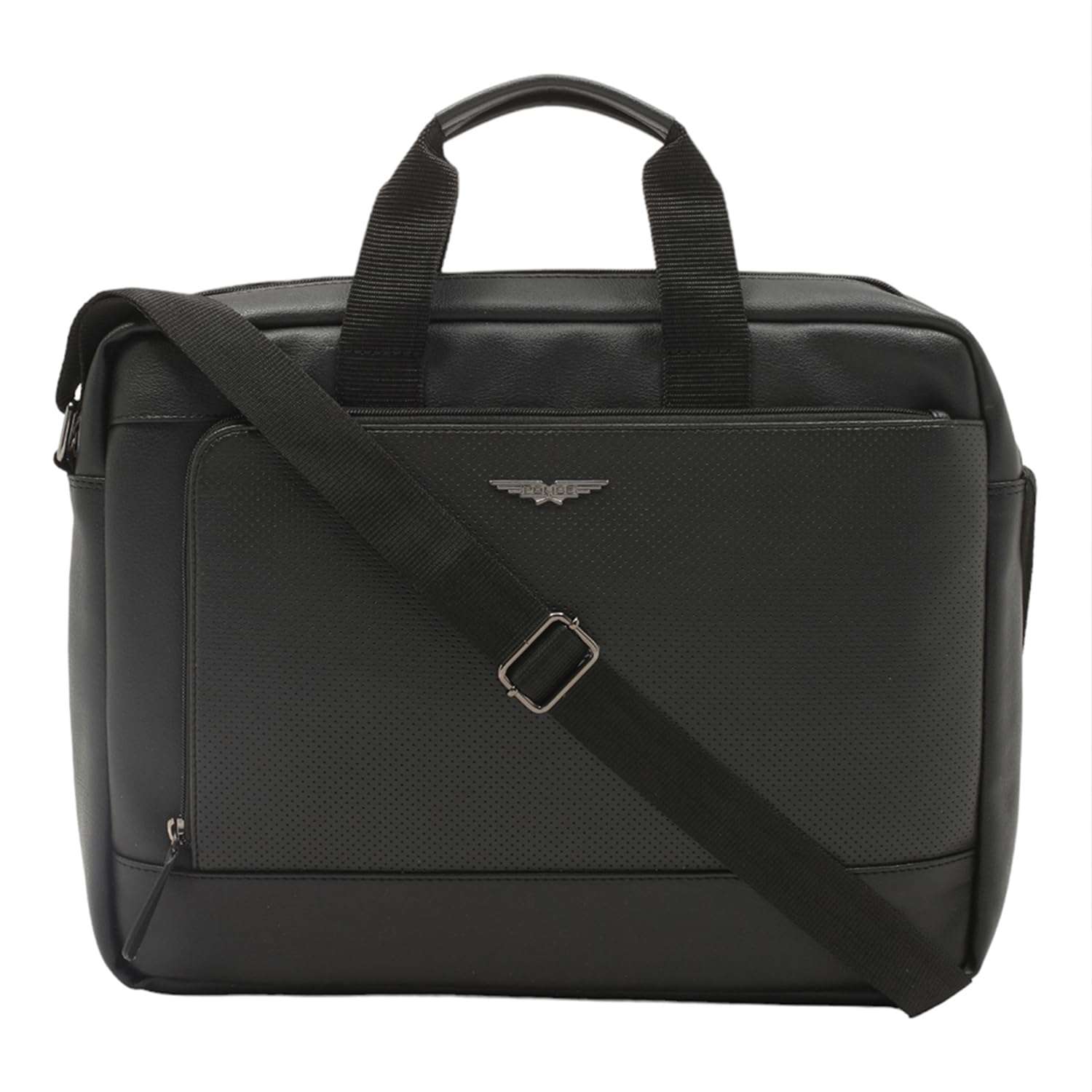 POLICE Tember 15" Laptop Briefcase - Black