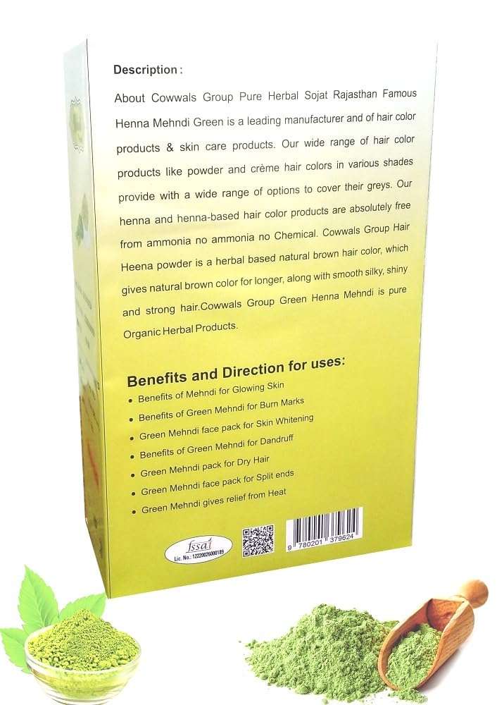 Cowwal’s Group Heena Mehndi Powder 500 Gm Pack of 5 4