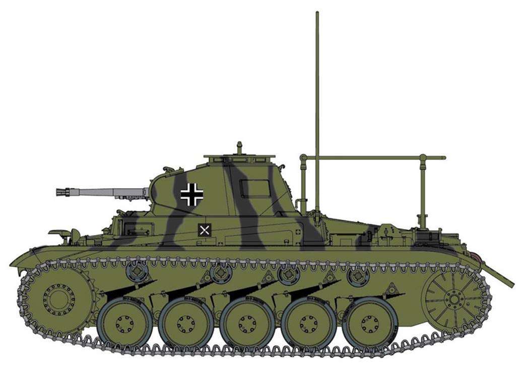 Dragon Models 1/35 Pz.Beob.Wg.II Ausf.A-C Smart Kit Model Kit 3