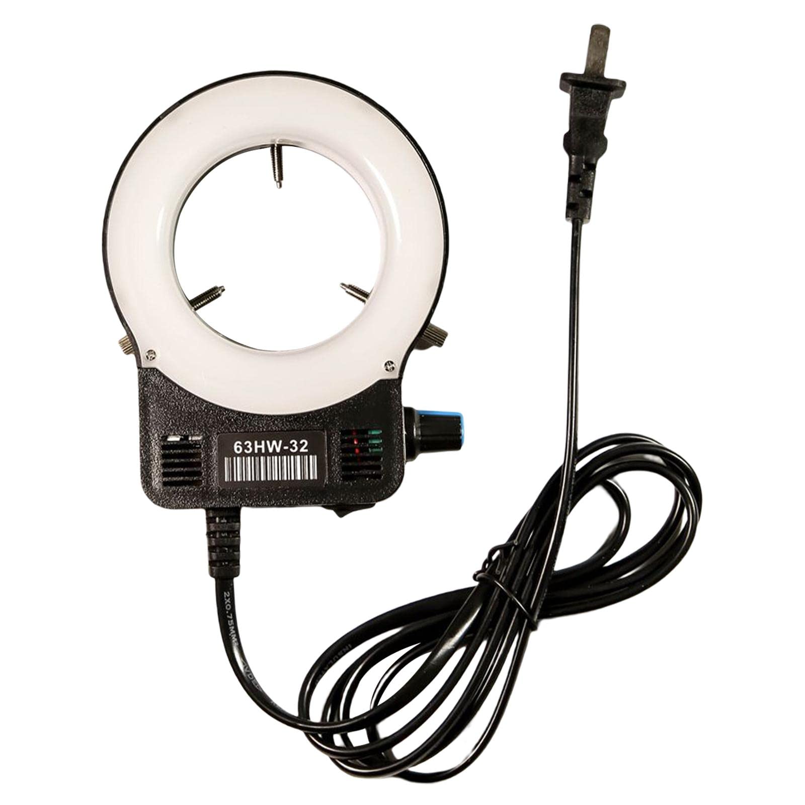 CALANDIS Microscope Camera 32 Led Ring Light Lamp Adjustable 110 V Accessories Us 6