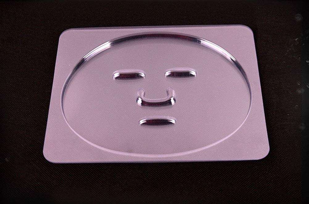 WOIWO 5 PCS Seaweed Mask Mold PVC Mask Tray Film With Mask Plate Plastic Sheet Plastic Blister DIY Mask Makeup Tool 1