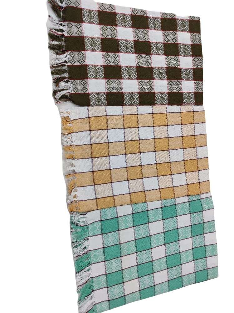 MTTS Multicolor & Multidesign Cotton Unisex Bath Towel(MMTEX13-30x60 inch / 260gms per Piece) Pack of 3 3