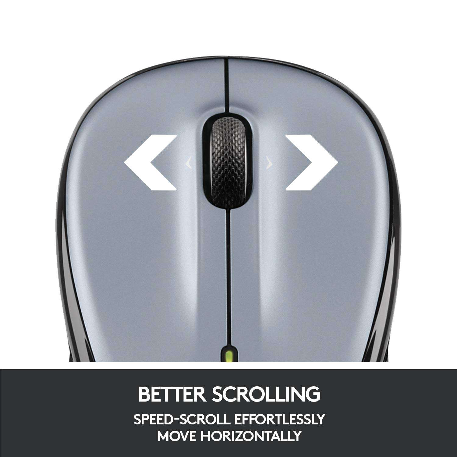 Logitech Wireless Mouse M325 with Designed-For-Web Scrolling - Light Silver 4