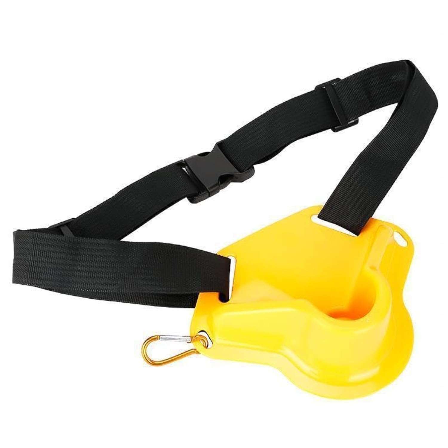 OYSTERBOY Fishing Fighting Rod Pole Holder with Adjustable Waist Gimbal Belt and EVA Foam Padding for Professional Fishermen (Yellow) 1