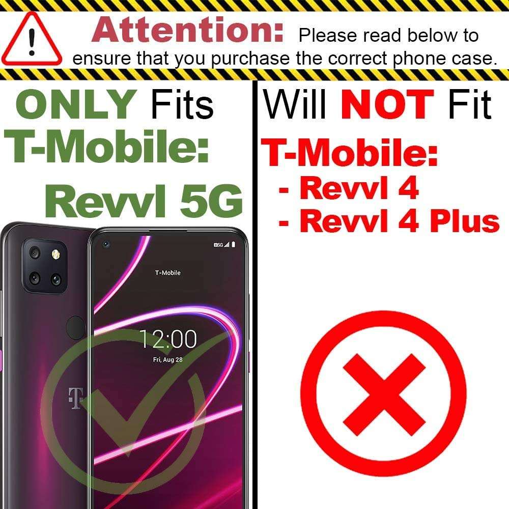 WOWTIFY Custom Phone Case for T-Mobile REVVL 5G Personalized Photo Phone Cases Customized Gift for Birthday Xmas Valentines Friends Her Him, Uartify Protective T-Mobile REVVL 5G Black Case 3