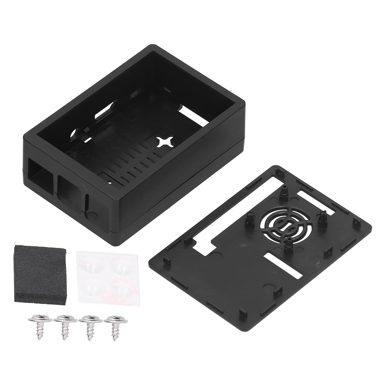 Wisecoco Protective Case for Raspberry Pi, ABS Plastic Cooling Enclosure for 3 Model 3.5in Screen 5