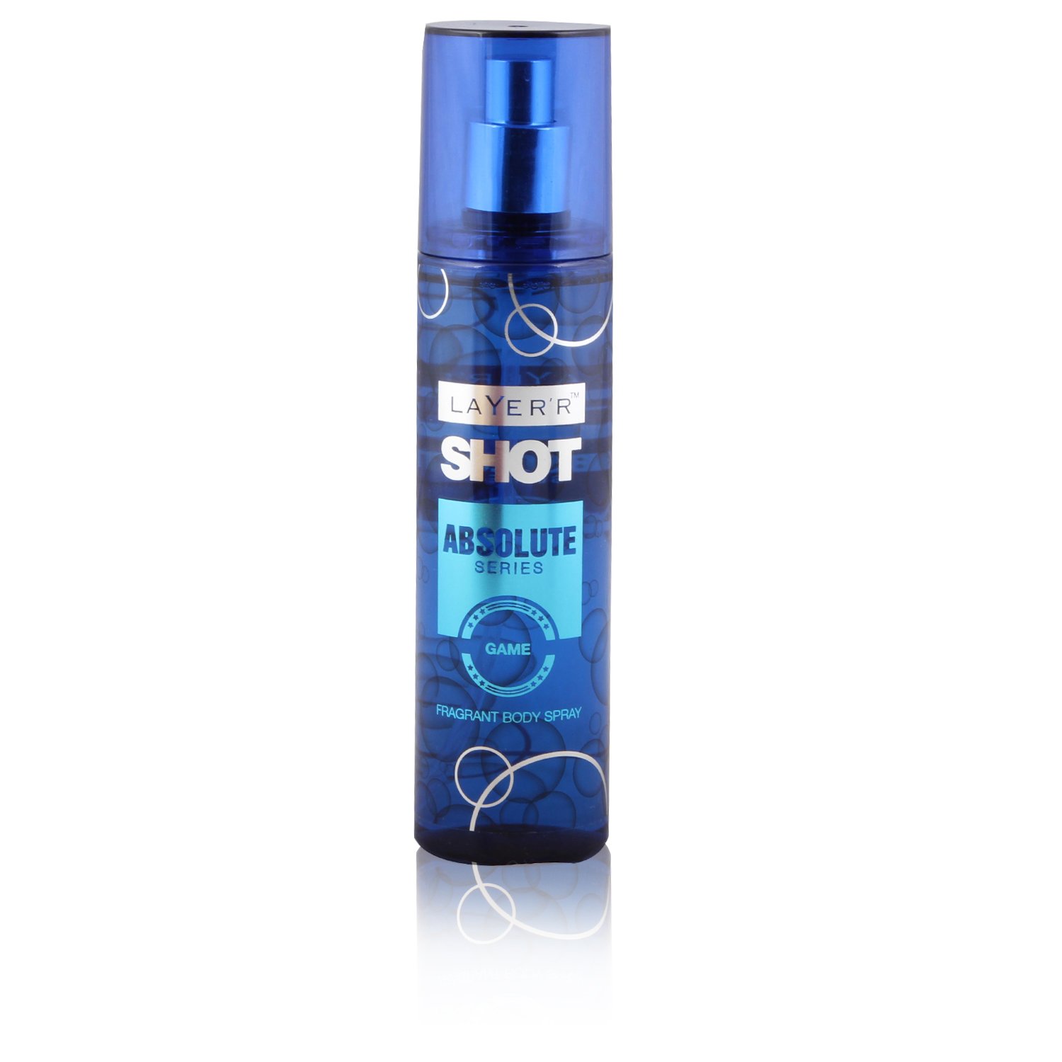 Layer'r Shot Absolute Series Body Spray For Men - Game, 135ml Bottle