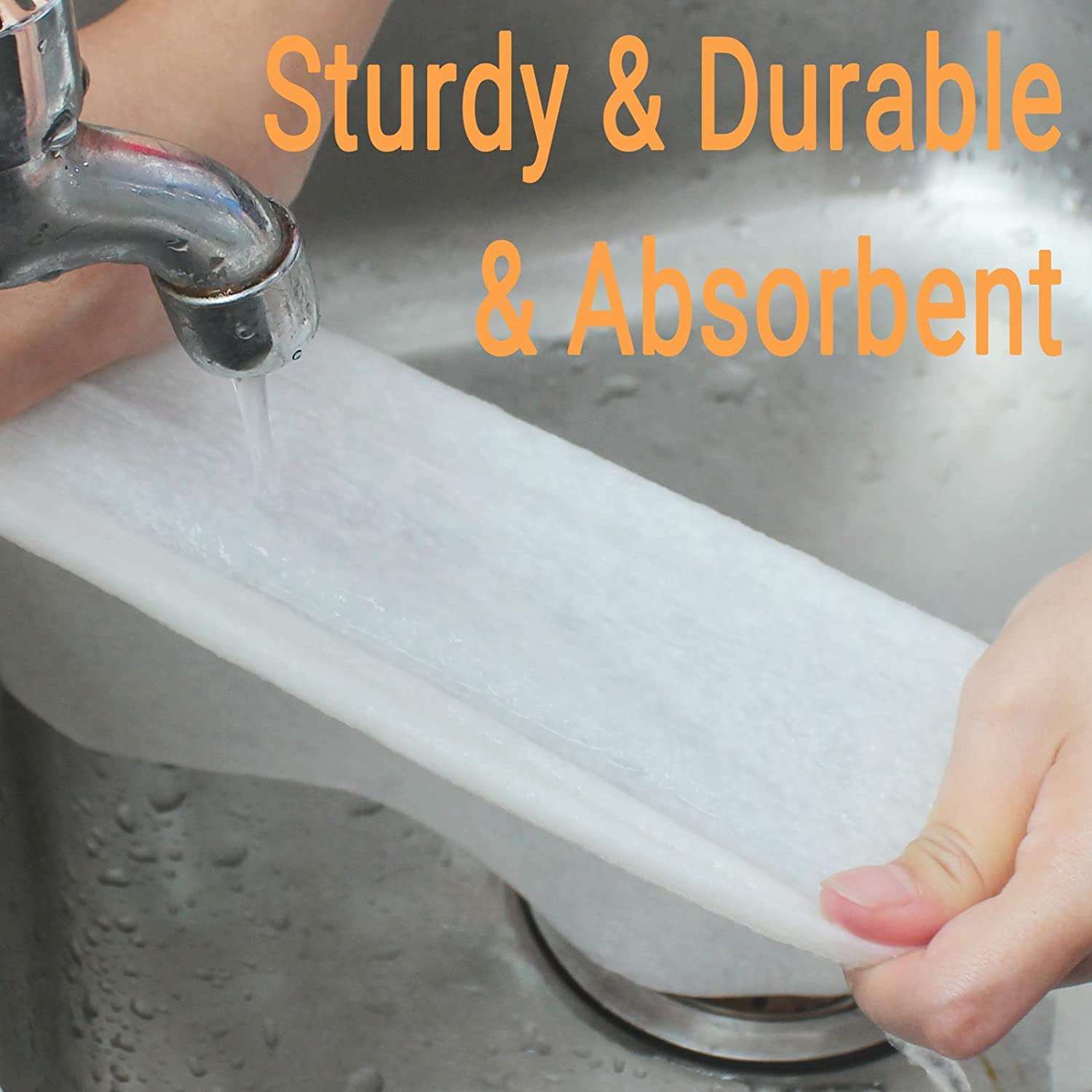 Polaris Fox Washable Bamboo Paper Towels Reuseable & Machine Washable Bamboo Paper Towel | Pack of 1 roll | 50 sheets in one roll 5