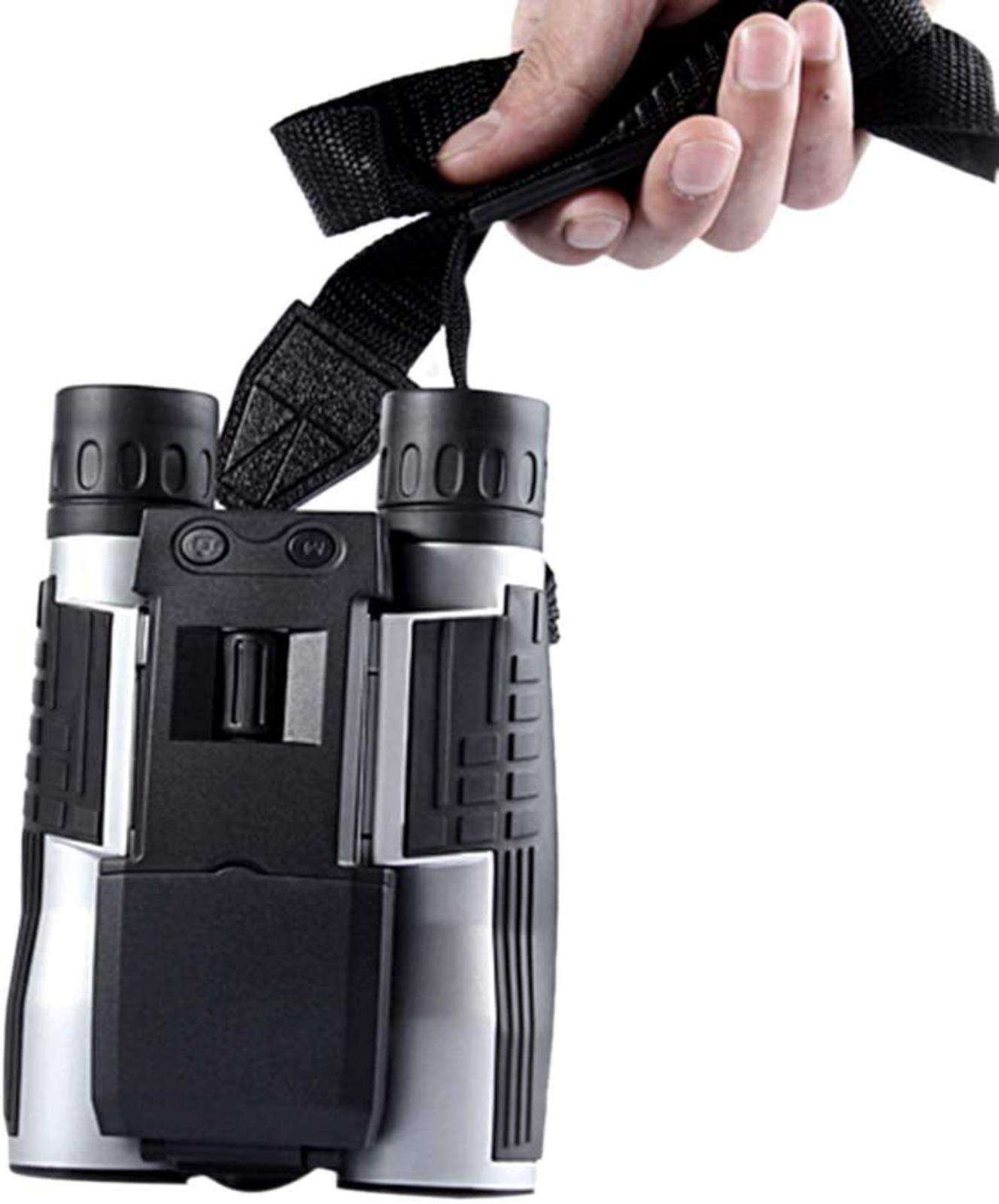 Outdoor Camping Digital Binocular 12X32 High Definition Telescope Multifunctional Video Recording Binoculars with 2LCD Display 4