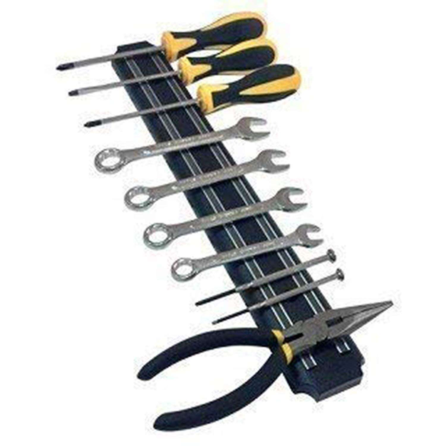 SAKAR SALES Magnatic Knife Streep, Knife Rack, Kitchen Knife Holder Magnetic Rack, Garage Tool Holder Streep, Wall Mount Magnetic Knife Storage Holder Chef Rack Strip Utensil Kitchen Tool (33 Cms) (2) 6