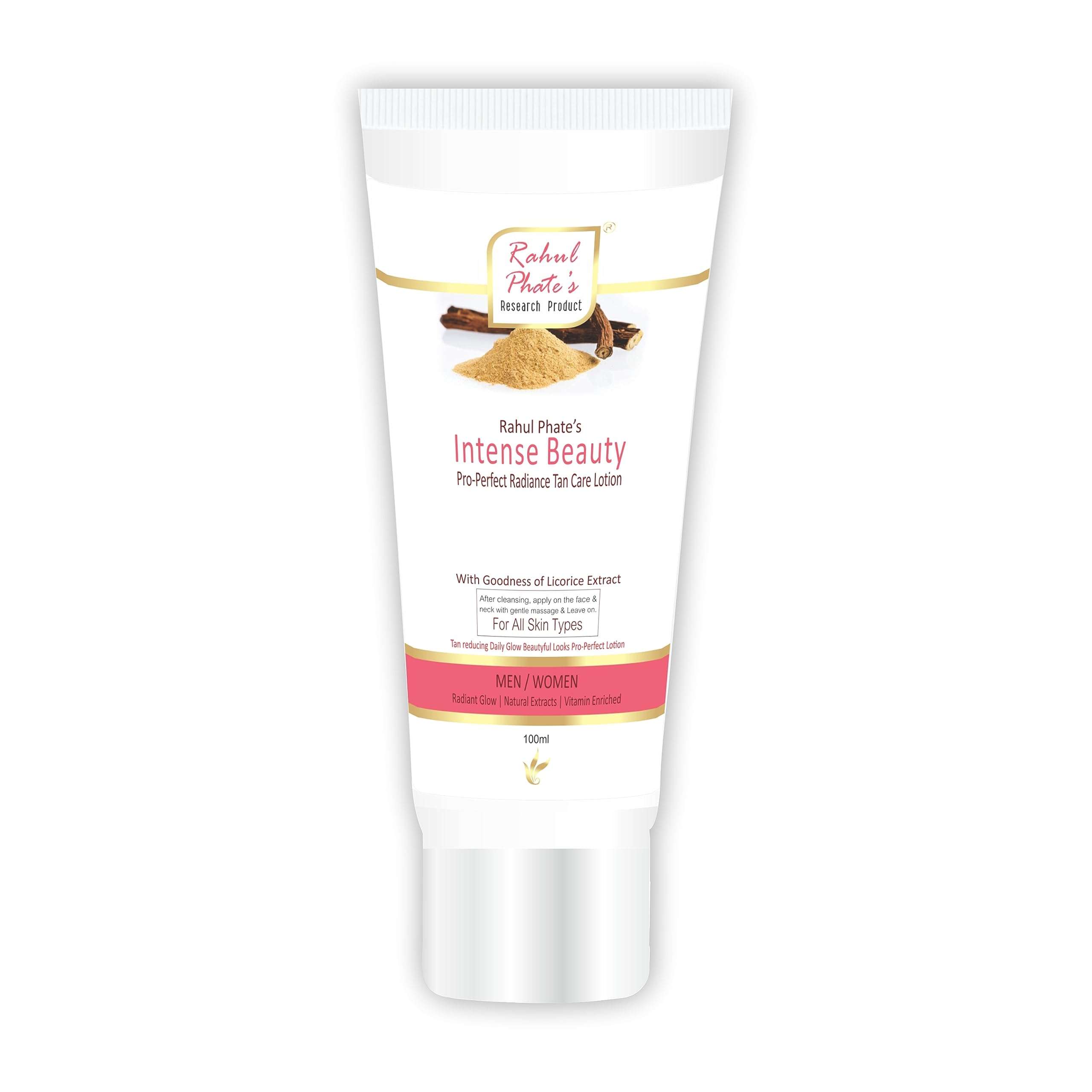 Rahul Phate's Intense Beauty Pro-Perfect Radiant Tan Care Lotion-100ml