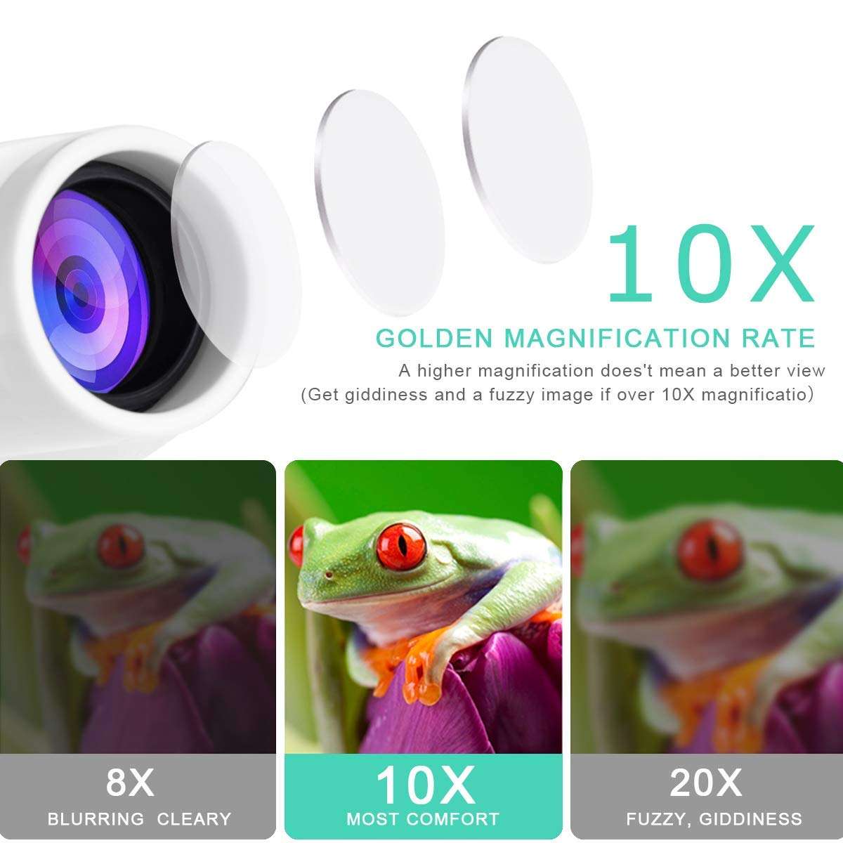 Kids Binoculars,Cobiz 10x25 Outdoor Binoculars for Kids, Folding Spotting Telescope for Bird Watching, Camping and Hunting,Best Christmas Gifts for Boys,Girls 3