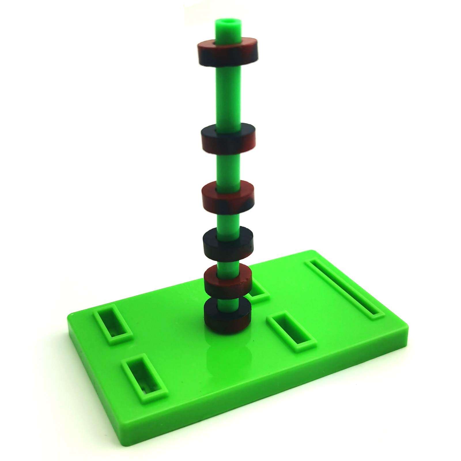 EUDAX Labs Junior Science Magnet Set for Education Science Experiment Tools Icluding Bar/Ring/Horseshoe/Compass Magnets 5