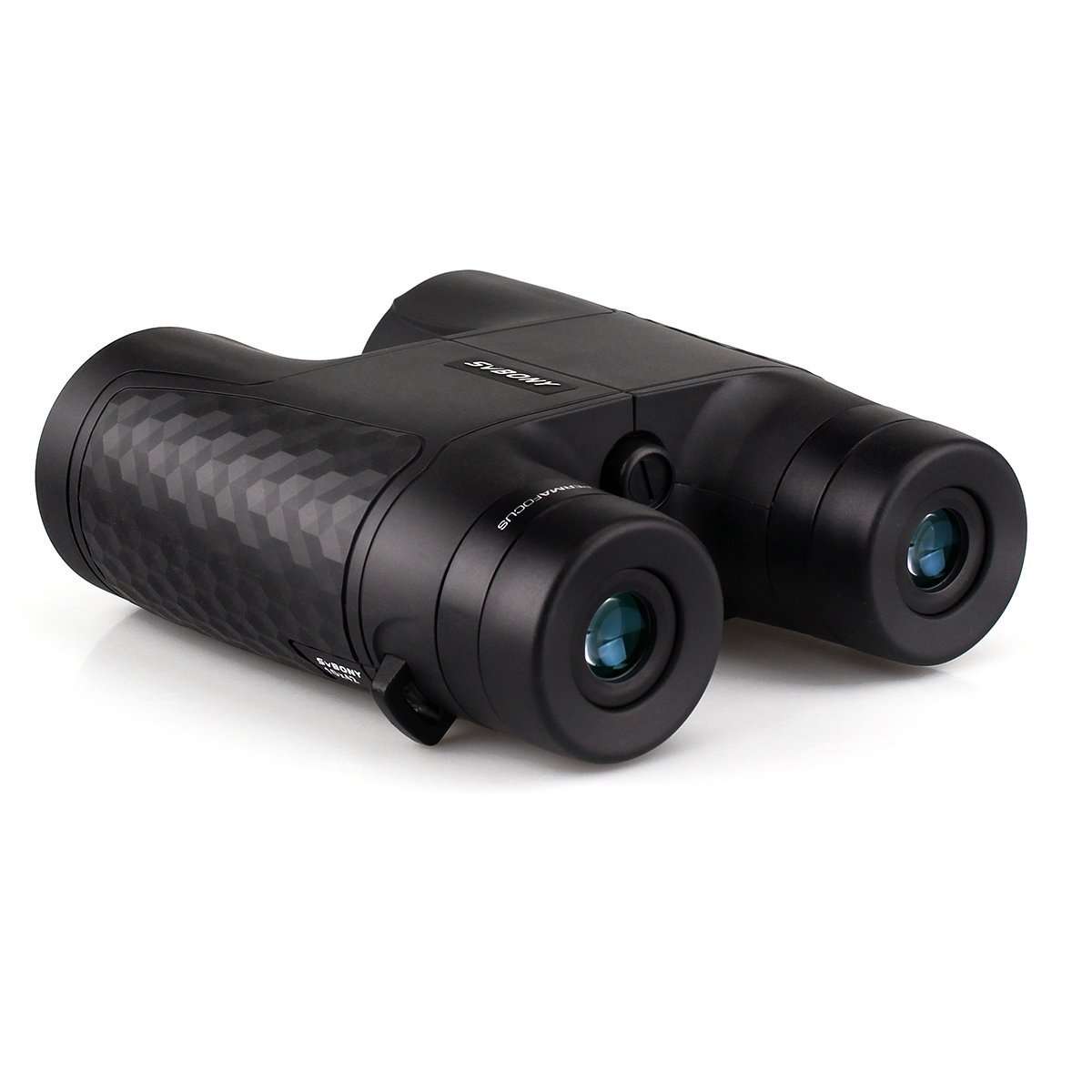 SVBONY SV30 Compact Binoculars for Adults,10x42 Binoculars Lightweight with Neck Strap,Fixed Focus Binoculars Red for Sports Events Camping Bird Watching 3