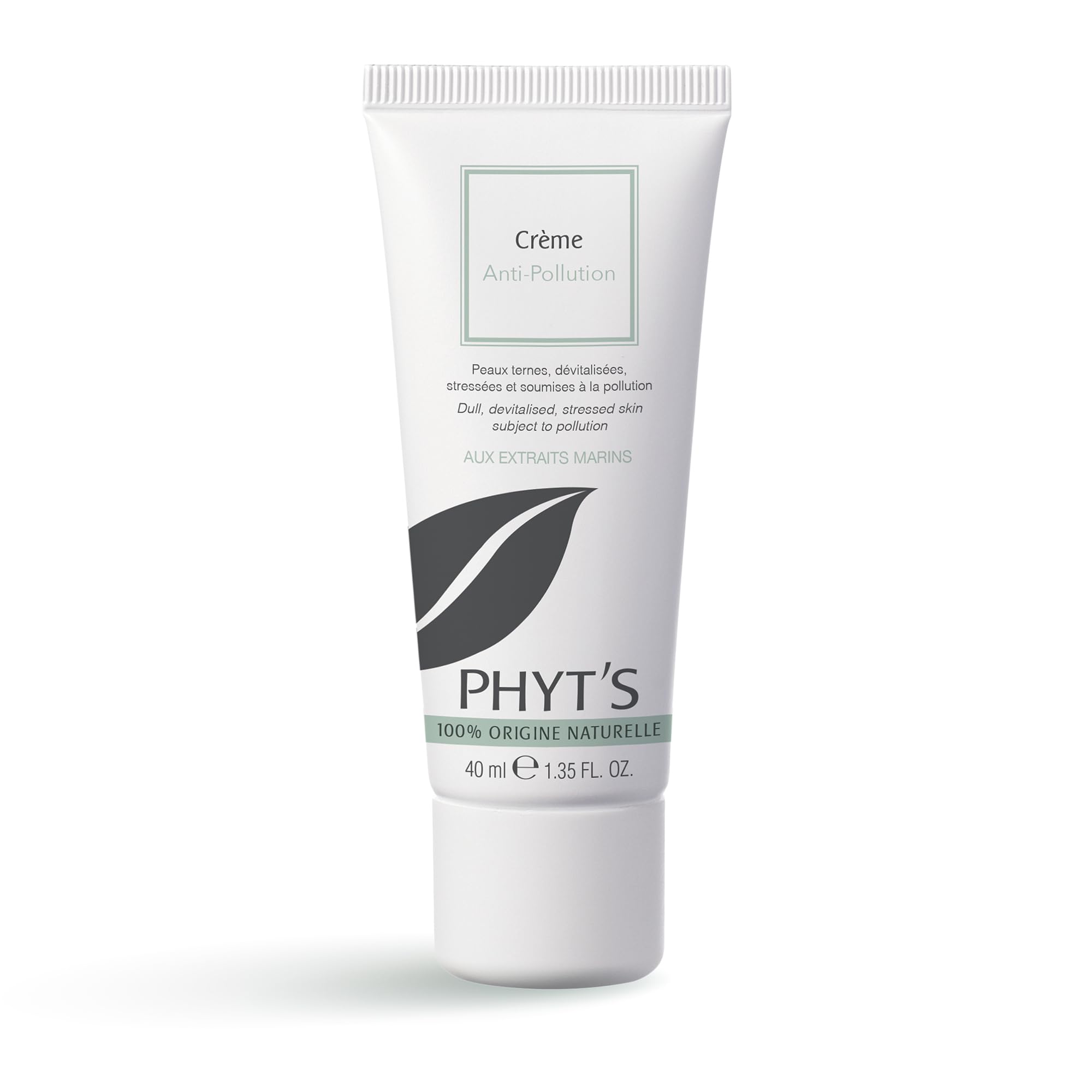 Phyts Anti-Pollution Cream - Face Moisturizer with Hazelnut Oil and Aloe Vera - Face Cream for Oily, Normal to Combination Skin - 1.35 oz 2