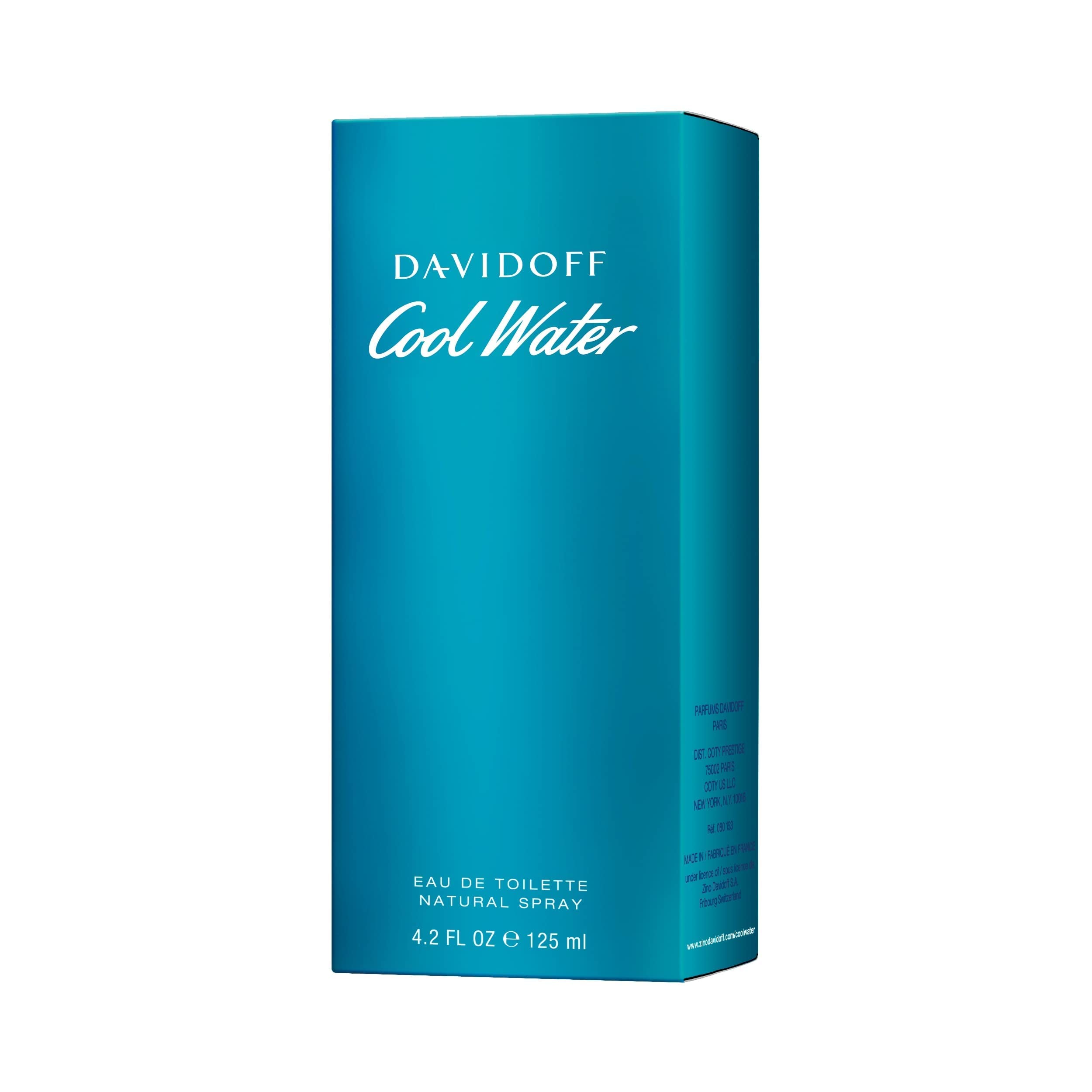 Davidoff Cool Water For Men, Eau De Toilette Spray, Fresh Scent, 125ml (Pack of 2) 4