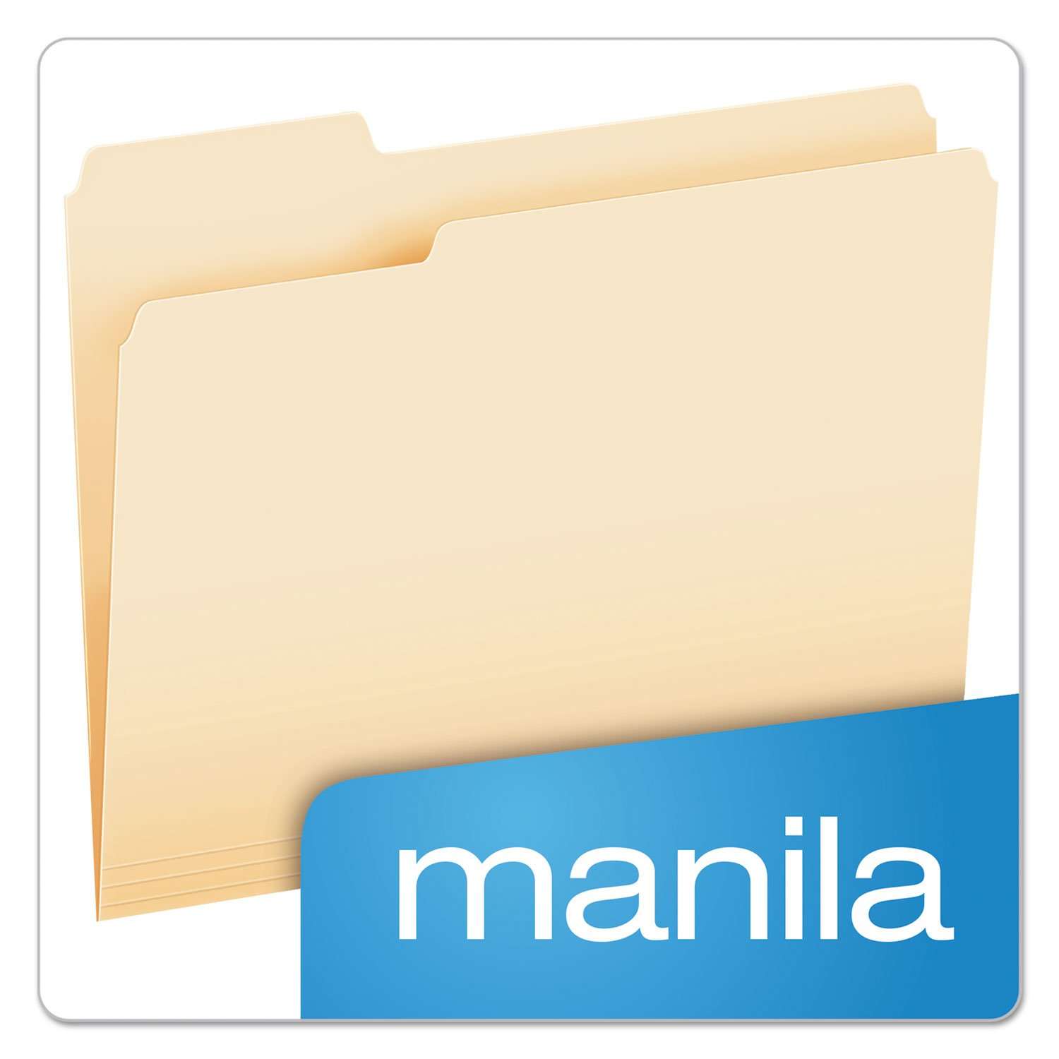 Pendaflex File Folders, Letter Size, 1/3 Cut, Manila, 100 per Box (752 1/3) 5