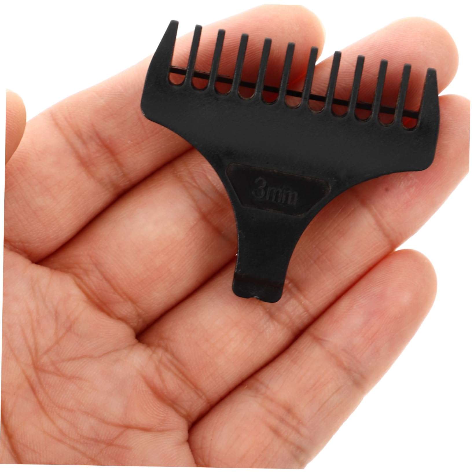 Didiseaon Clipper Oil Comb Set Tail Comb Hair Clipper Oil Hair Clipper Comb Cutting Trimmers Guide Combs 3mm/1mm/1.5mm Barber Accessories 4