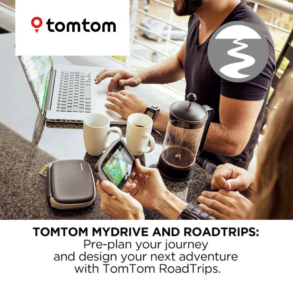 TomTom GO Supreme 5” GPS Navigation Device with World Maps, Traffic and Speed Cam alerts thanks to TomTom Traffic, Updates via WiFi, Handsfree Calling, Click-and-Drive Mount 5