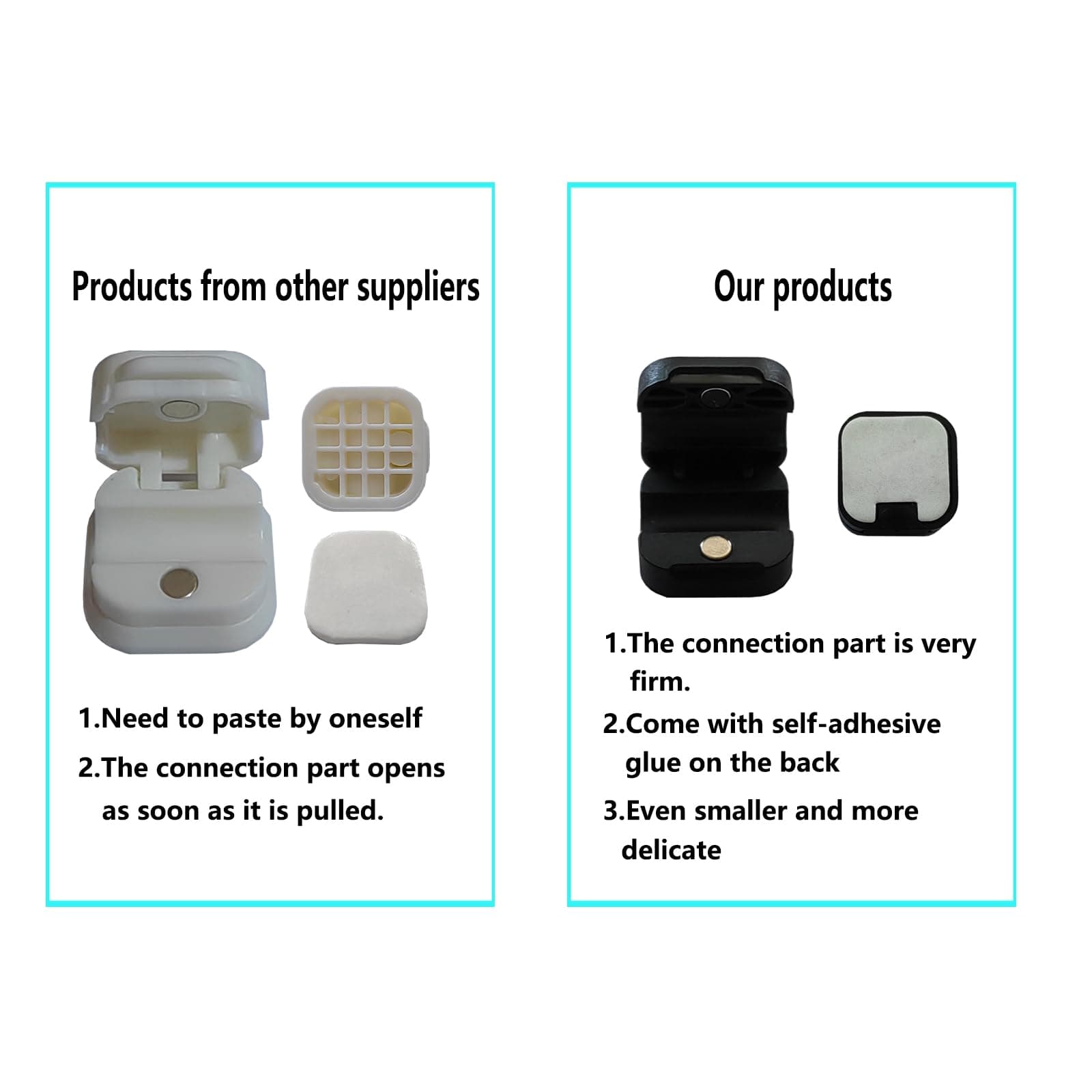 XORVIDN 6 Pack Magnetic Cord Organizer,Cable Smooth Adjustable Easy Secure Cable Management,Hide Phone Charging Cable Keeper, Kitchen Appliances, Office Supplies (White, 6pack) 6