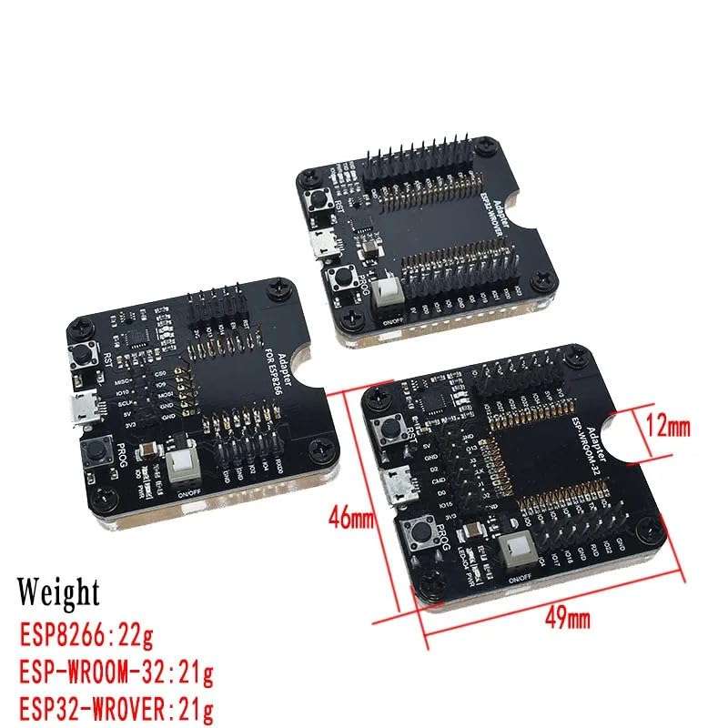 New 2024 Esp8266 Esp32 Esp-Wroom-32 Esp32-Wrover Development Board Test Burning Fixture Tool Downloader for Esp-12F Esp-07S Esp-12S Accessories 4