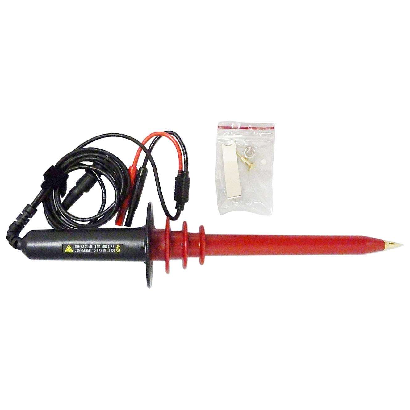EX ELECTRONIX EXPRESS High Voltage Probe 40,000 Volts Max DC, 28,000 Volts Max AC (50/60 Hz) Red, Black 6