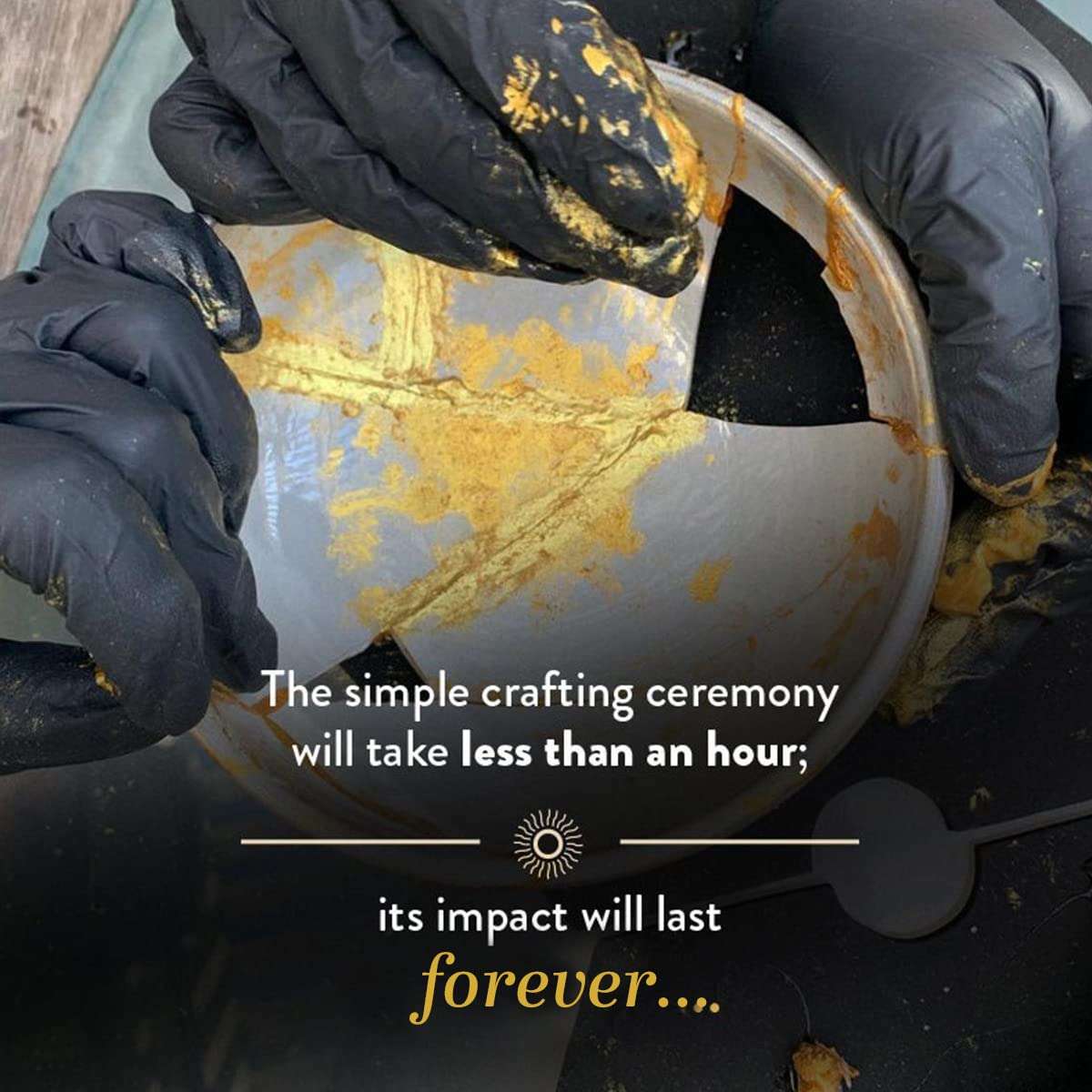 LIFEHONEY Bereavement Kintsugi Gift: Creative, Hands-on Ceremony for Processing Grief. A Healing Memorial Gift and Celebration of Life 6