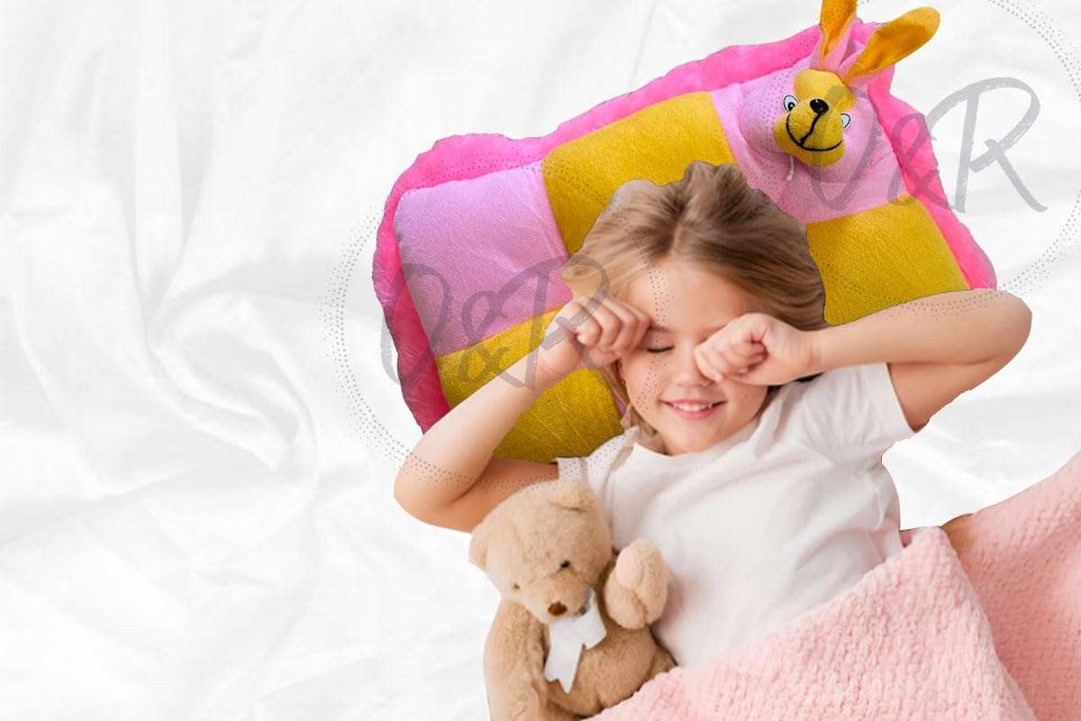 O&R® New Born Baby Multi Colour Pillow Teddy Stuffed Toy Plushies Toy Cushion Teddy Bear Baby Soft Toy Pillow (38 cm) 3