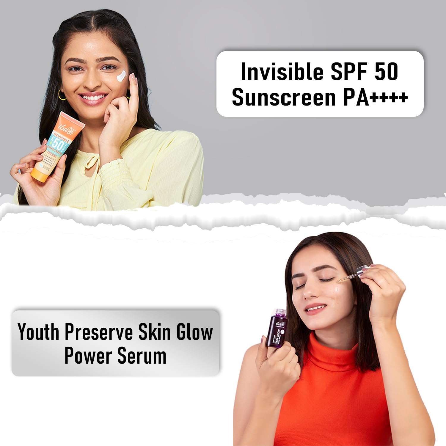 Iba Summer Special Skin Care Combo Vitamin C Serum 30ml + Matte Finish Sunscreen 100g | For Radiant Skin with Brighten Skin Tones and Sun Spots | Halal Certified & Vegan 5