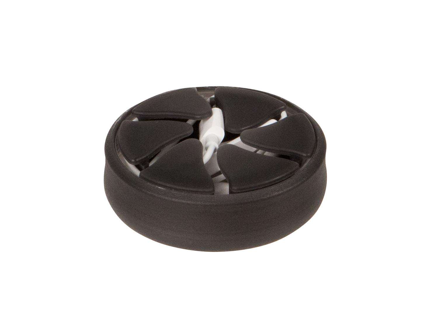 Digital Innovations The Nest – Tangle-Free Earphone / Earbud Case, Durable and Compact Storage System, Black 2