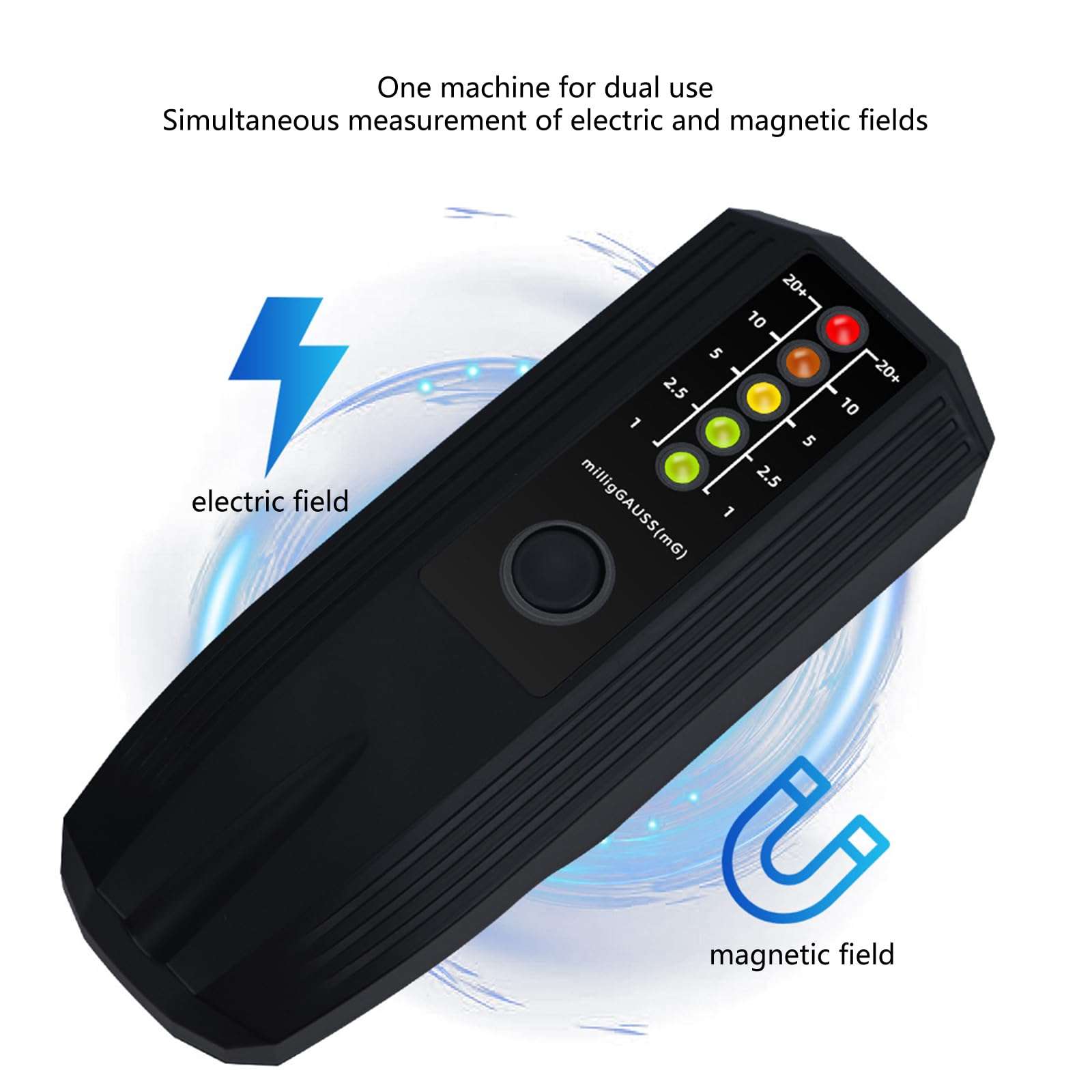 Electromagnetic Radiation Tester High Accuracy Radiation Detector GhostHunting Detector Meter Gauss Meter 3