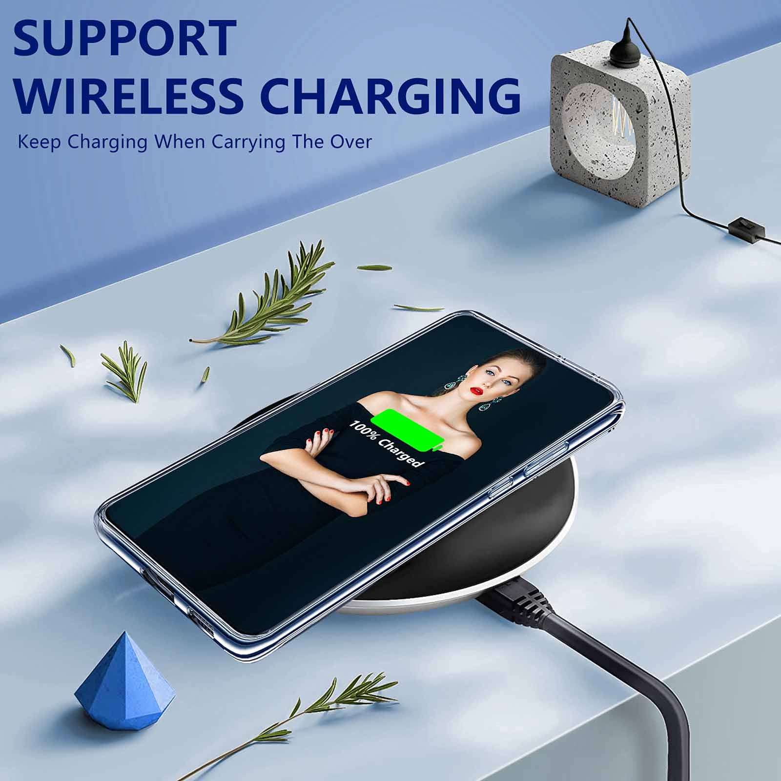 Galaxy S20 FE Case for Samsung Galaxy S20 FE 5G Case Cute Slim Crystal Clear Lace Flower Cases S20 FE Case Silicone Rubber Bumper Protective Cover for Samsung S20 FE (Fan Edition) 5G Smartphone 6