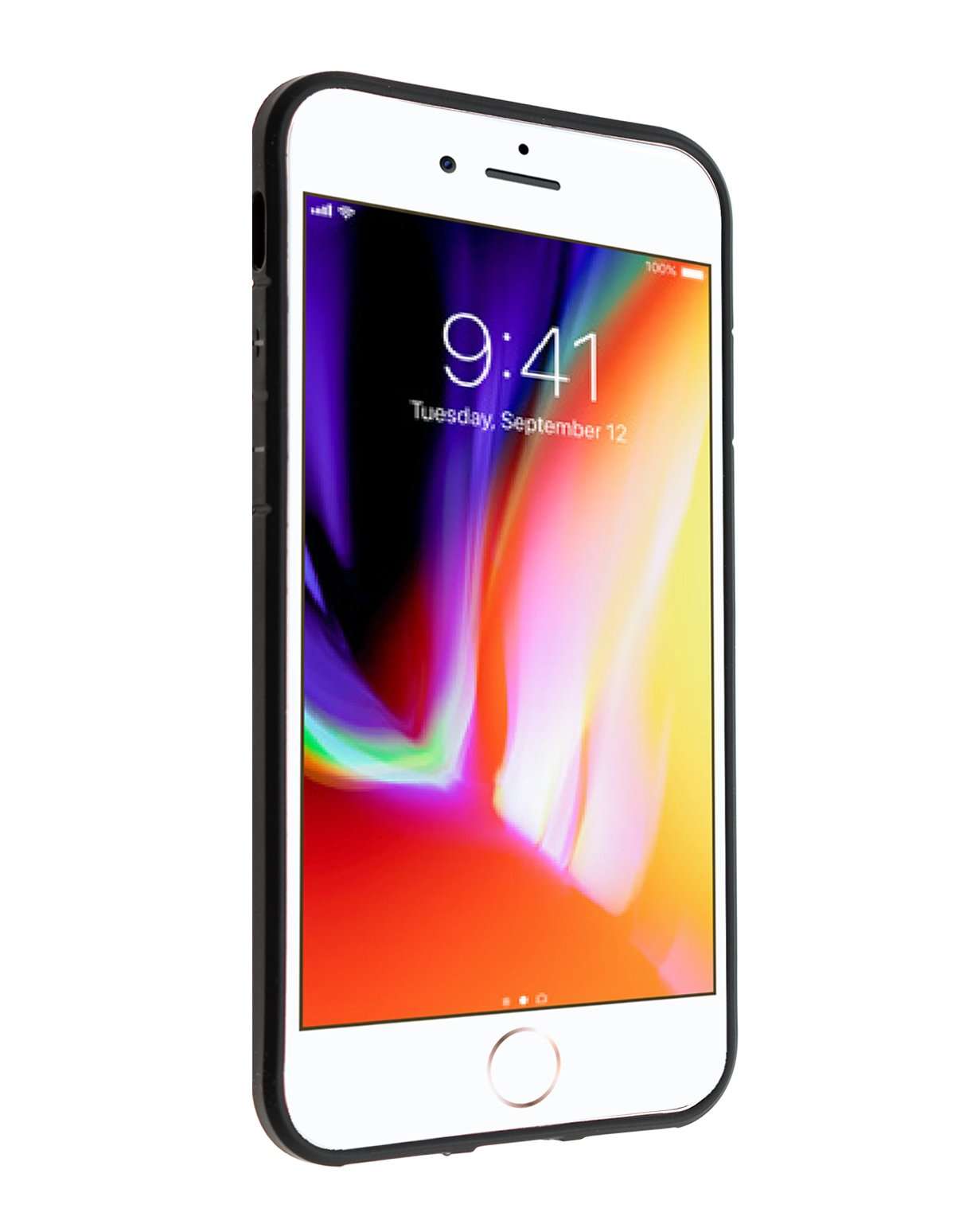 DURARMOR Compatible with iPhone SE, 8, 7 Case, FlexArmor Darth Vader Death Star Cover Bumper ScratchSafe Rubber TPU Case Drop Protection Cover 7, 8, SE Death Star 3