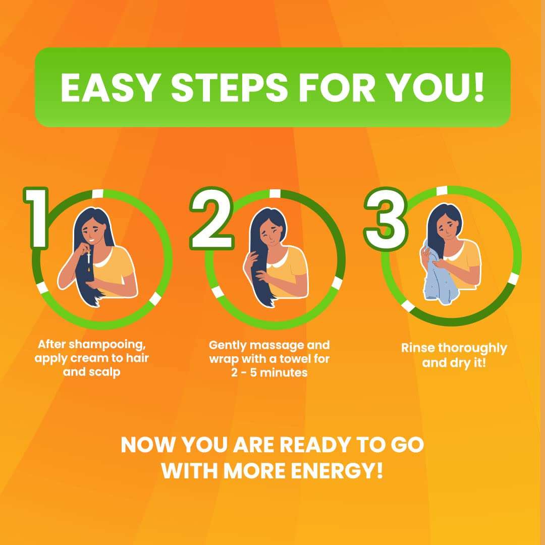 Hair Energy Fibertherapy Aloe & Melon Creambath 60 ML 5