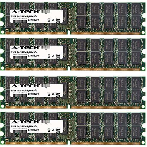 8GB KIT (4 x 2GB) for Tyan Tank Series GT20 (B5375) GT24 (B5377). DIMM DDR2 ECC Registered PC2-6400R 800MHz Server Ram Memory. Genuine A-Tech Brand.
