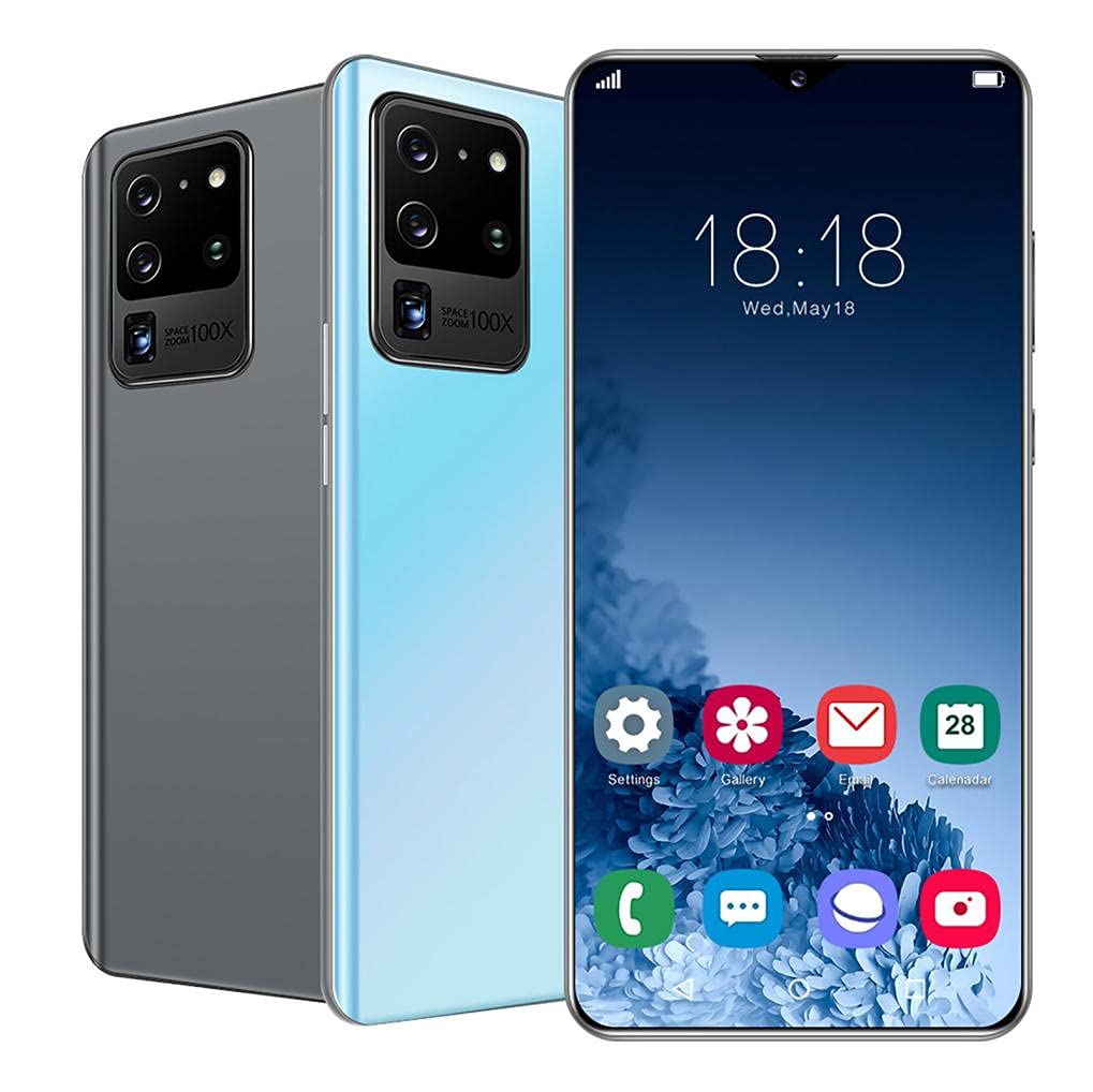 Unlocked Smartphones, Android 6.0 Smart Phone HD Full Screen Phone, Dual SIM Unlocked Cell Phone, 1+32GB RAM 6.3inch Touch Screen Mobile Cell Phone for Father Kids Christmas Birthday Gift (Blue)
