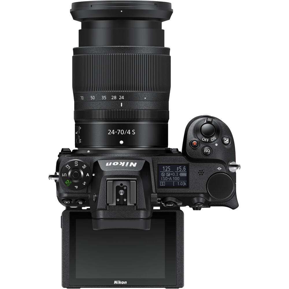 Nikon Z6II Mirrorless Full Frame Camera with 24-70mm F4 Lens Kit 1663 FX-Format 4K UHD Video Filmmaker's Kit with DJI RSC 3 Gimbal 3-Axis Handheld Stabilizer Bundle + Deco Photo Backpack + Software 5