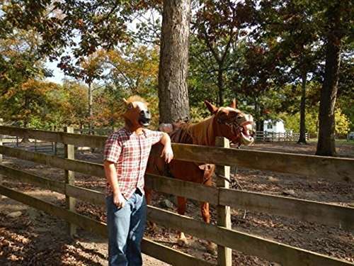 Miyaya Halloween Horse Head Mask 5
