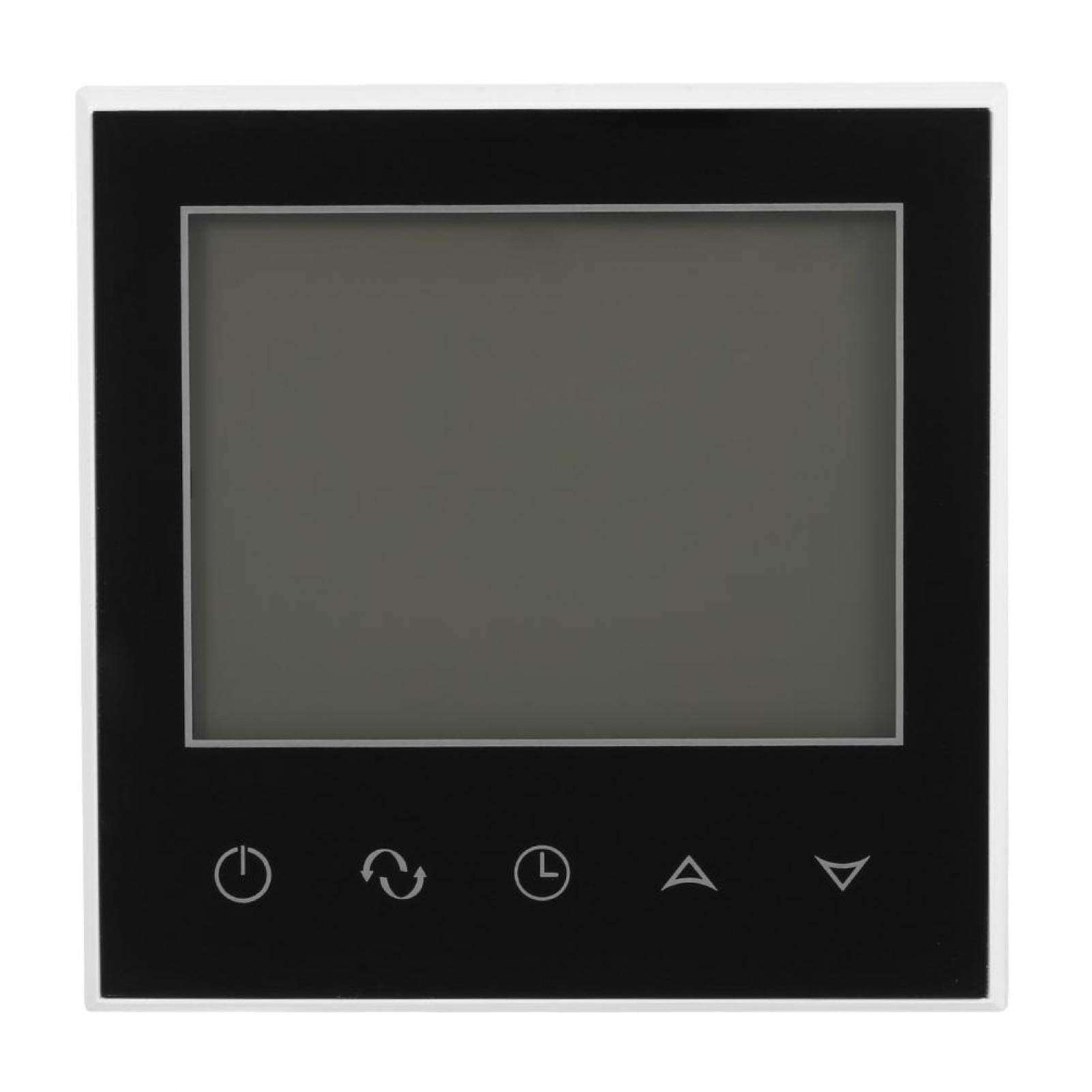 Digital Thermostat Intelligent Temperature Controller Temperature Control Switch Room Floor Heating Thermostat for Temperature for Home(Black) 3