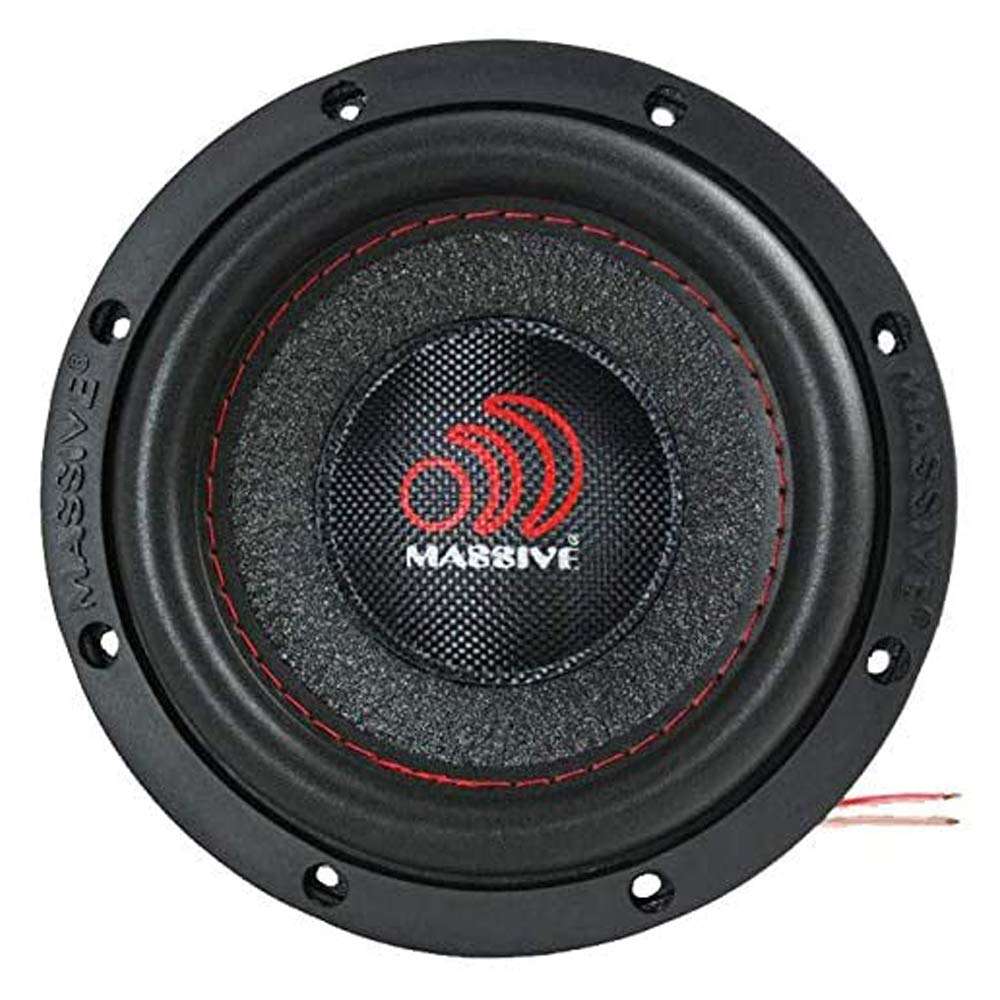 Massive Audio SUMMO64 | 6.5 Inch Car Audio 300 Watt SUMMO Series Competition Subwoofer, Single 4 Ohm, 1.5 Inch Voice Coil. Sold Individually 2