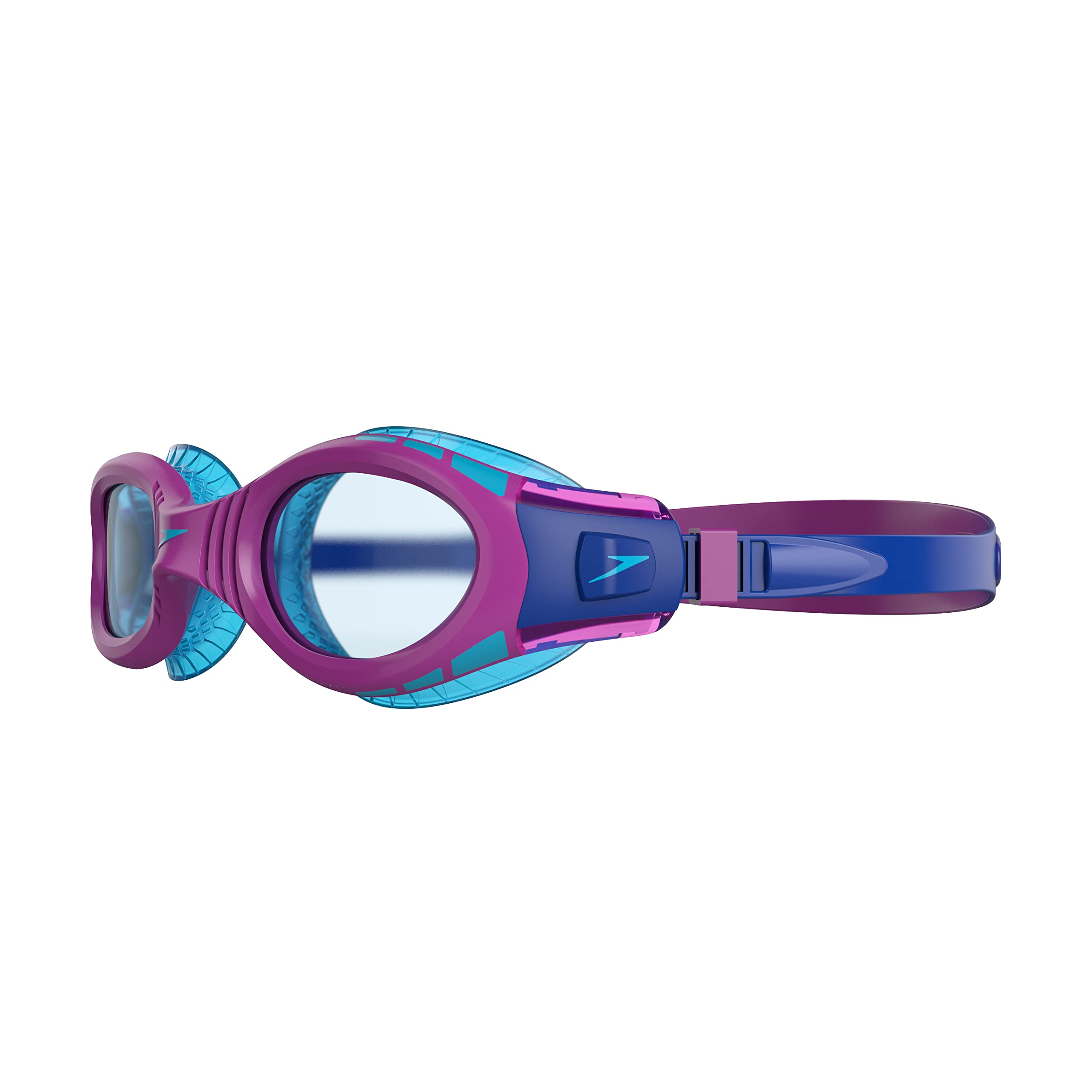 Speedo Unisex Junior Futura Biofuse Flexiseal Goggles - Purple & Blue 3