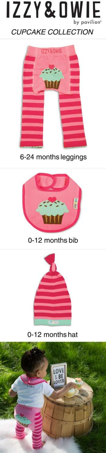 Izzy and Owie Striped Loose Baby Hat, 0-12 Month, Dark Pink/Light Pink/Mint 5