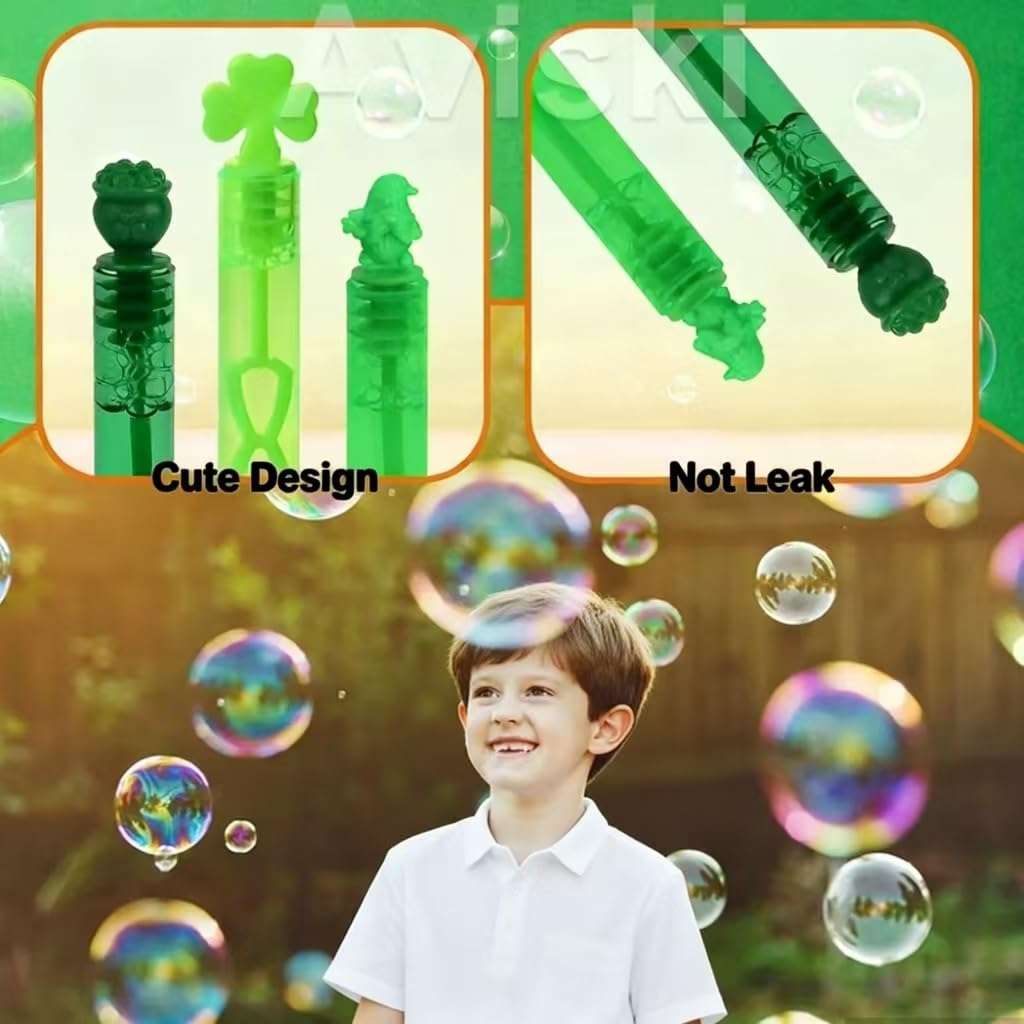 10 Pcs Mini Bubble Wands, Party Favors Bubble Toys for Kids Adults, Goodie Bag Stuffers, Classroom Prizes & Birthday Party Supplies 5