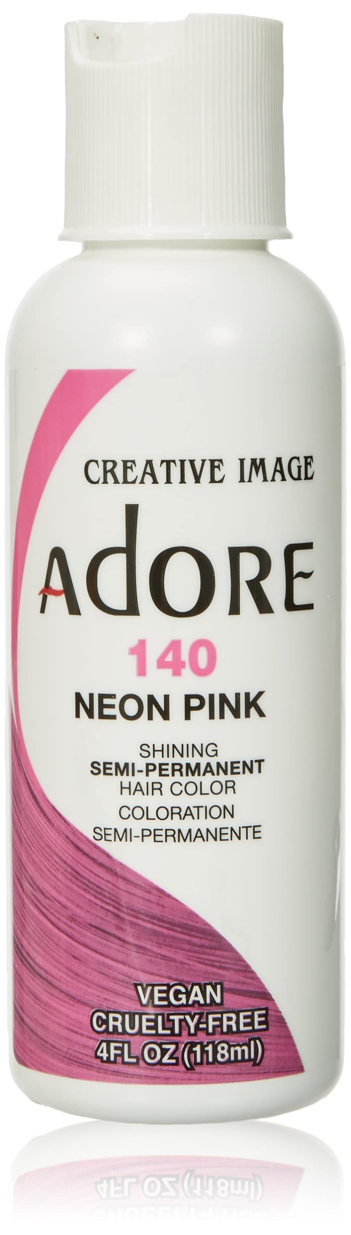 Creative Image Adore Semi-Permanent Hair Color (140 Neon Pink) by Adore