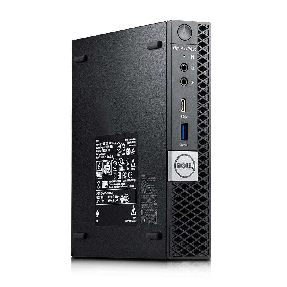 Dell OptiPlex 7050 Micro Computer, Intel Quad Core i5-6500T up to 3.1GHz, 16G DDR4, 256G SSD, Windows 11 Pro 64 Bit (Renewed) 2