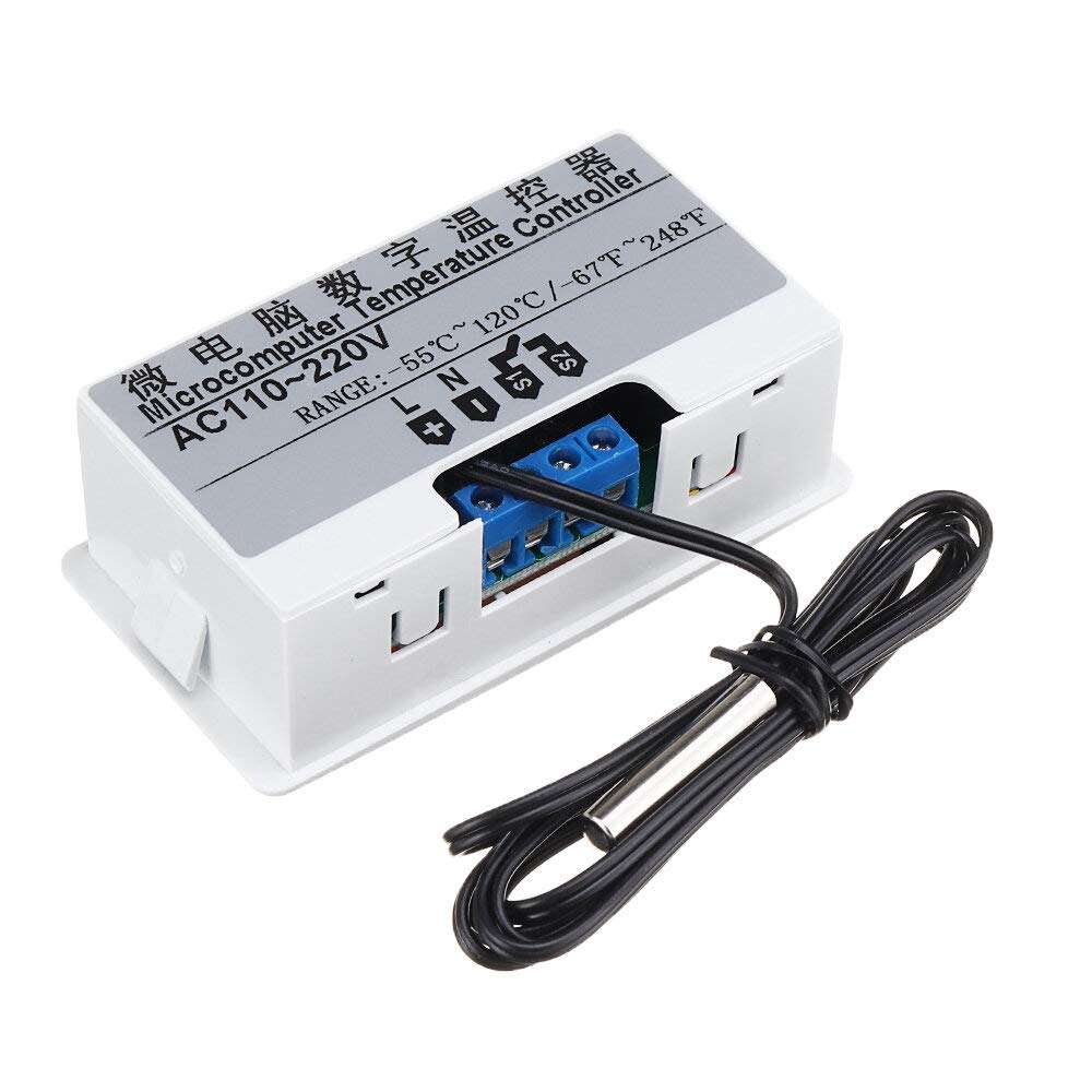 DDRZD Sensor &Detector Module 5pcs W3231 Incubator Temperature Controller Thermometer Cool/Heat Digital Dual Display with NTC Sensor AC 110-220V High Performance Sensor 3