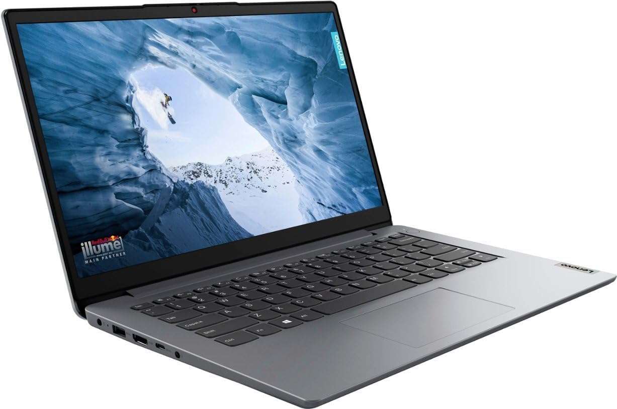 Lenovo 2024 IdeaPad 1 Business Laptop, 14" HD Display, Intel Celeron N4020, 4GB RAM, 128GB eMMC, ‎Intel UHD Graphics, Wi-Fi 6, Windows 11 S, with Laptop Stand 3
