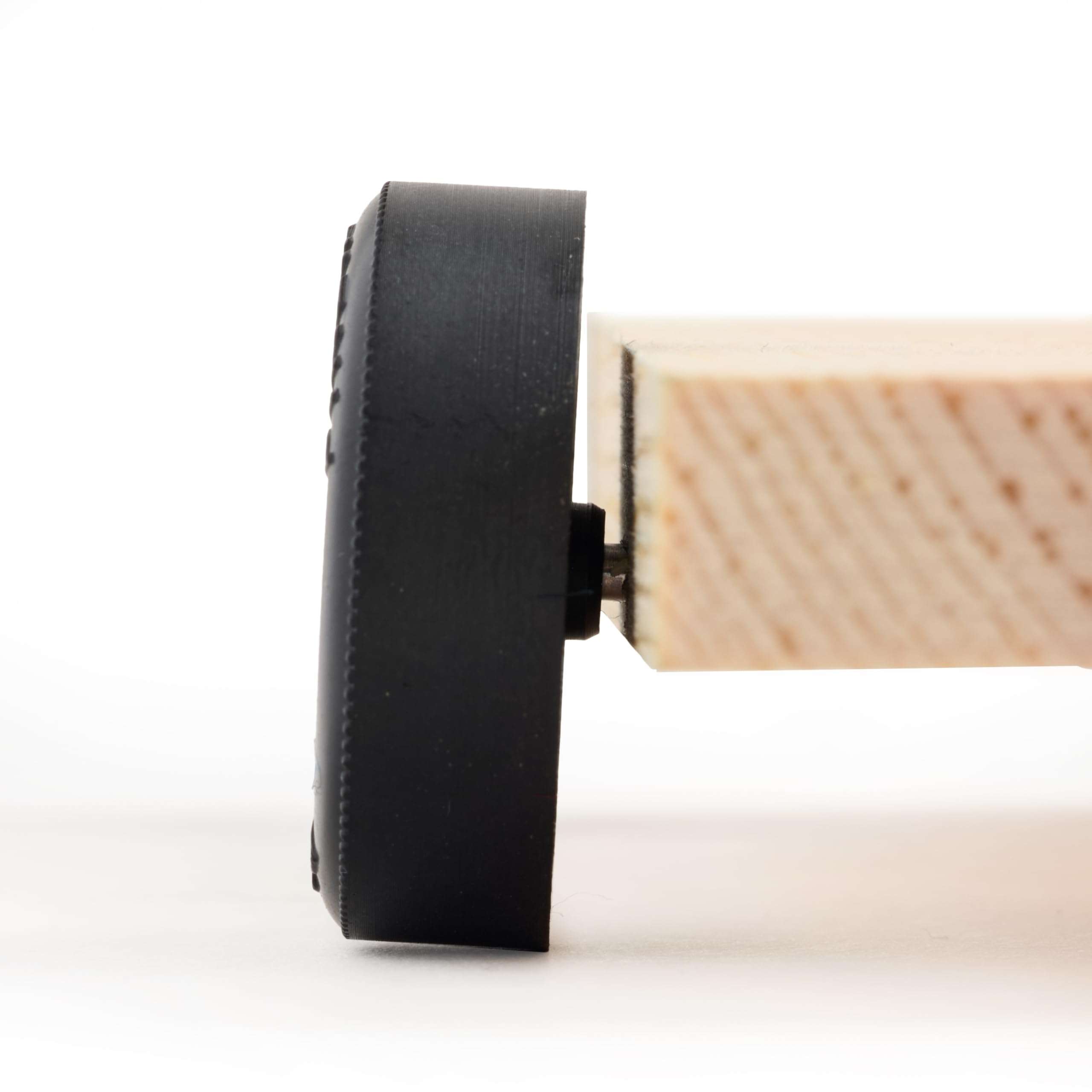 Pinewood Pro Official Pine Derby Bent Axle | 1.5 Degree Bend with Convenient, Easy Turn Screw Driver Slot for Derby Cars | Polished, de-burred and pre-Bent Steering axle 6