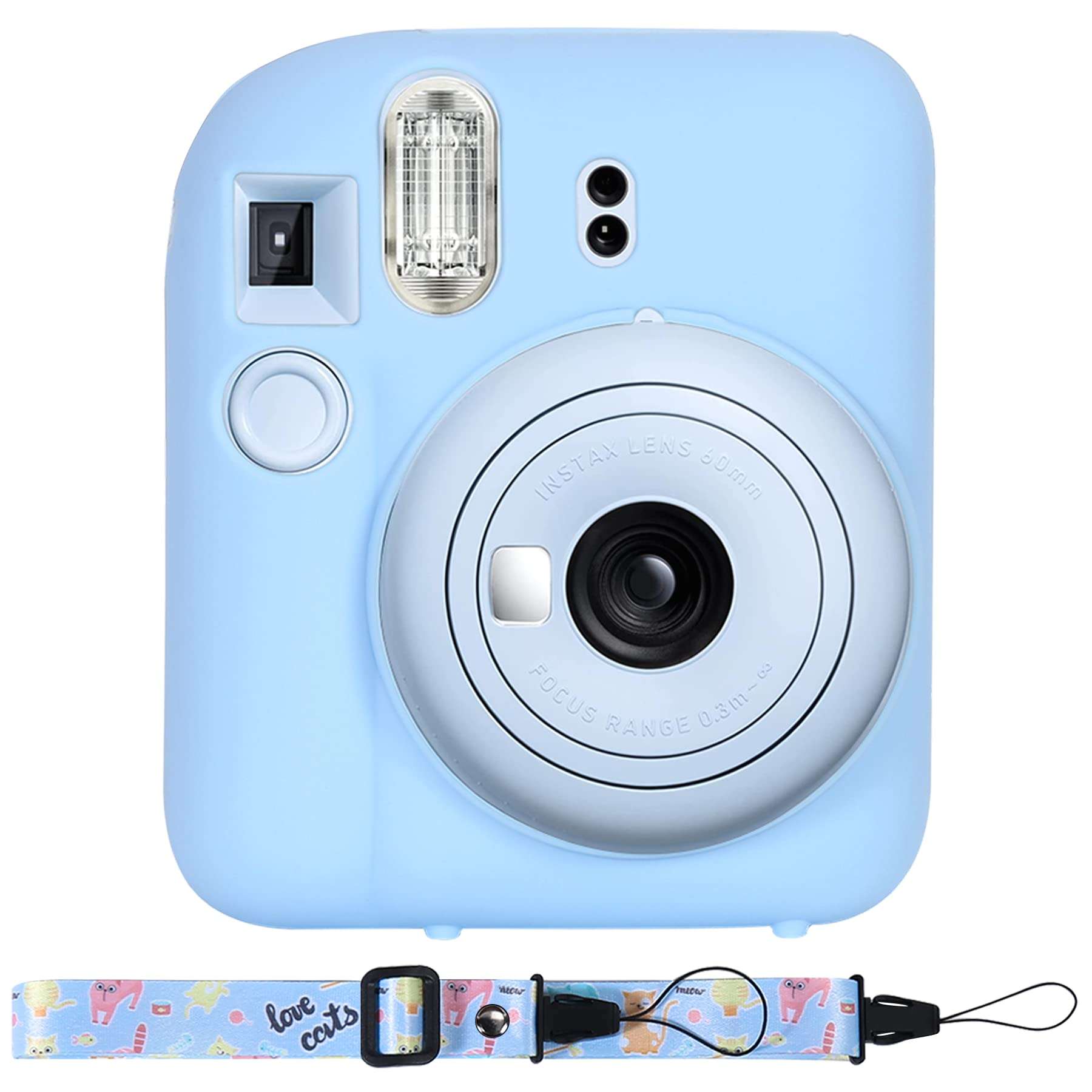 Aenllosi Hard PU Case for Fujifilm Instax Mini 12/11 and Silicon Case for Instax mini 12 3